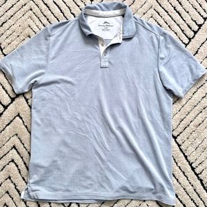 Men's L Tommy Bahama Light Blue Polo